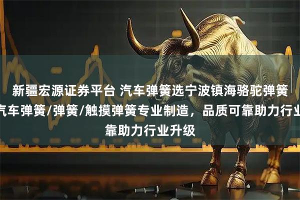 新疆宏源证券平台 汽车弹簧选宁波镇海骆驼弹簧厂，汽车弹簧/弹簧/触摸弹簧专业制造，品质可靠助力行业升级